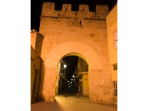 Portal de Valencia nocturno 2