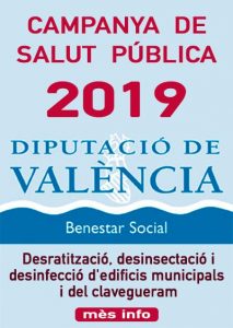 CAMPAÑA DE SALUD PÚBLICA 2019 DE LA DIPUTACIÓ DE VALÈNCIA
