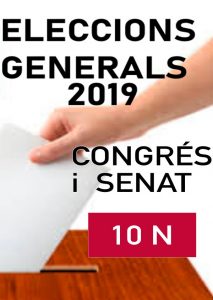 elecciones generales 10 noviembre