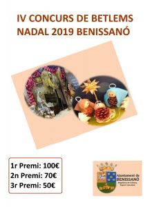 IV Concurs Betlems Nadal 2019 a Benissanó